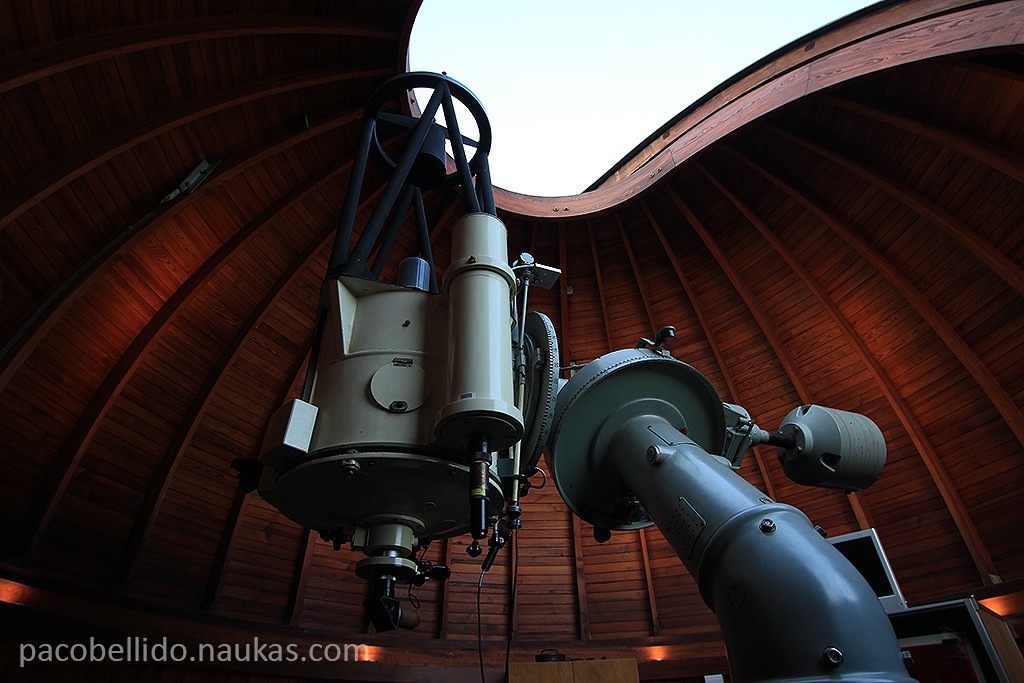 Telescopio Cassegrain del observatorio de Archenhold. Foto: © Lola Vázquez