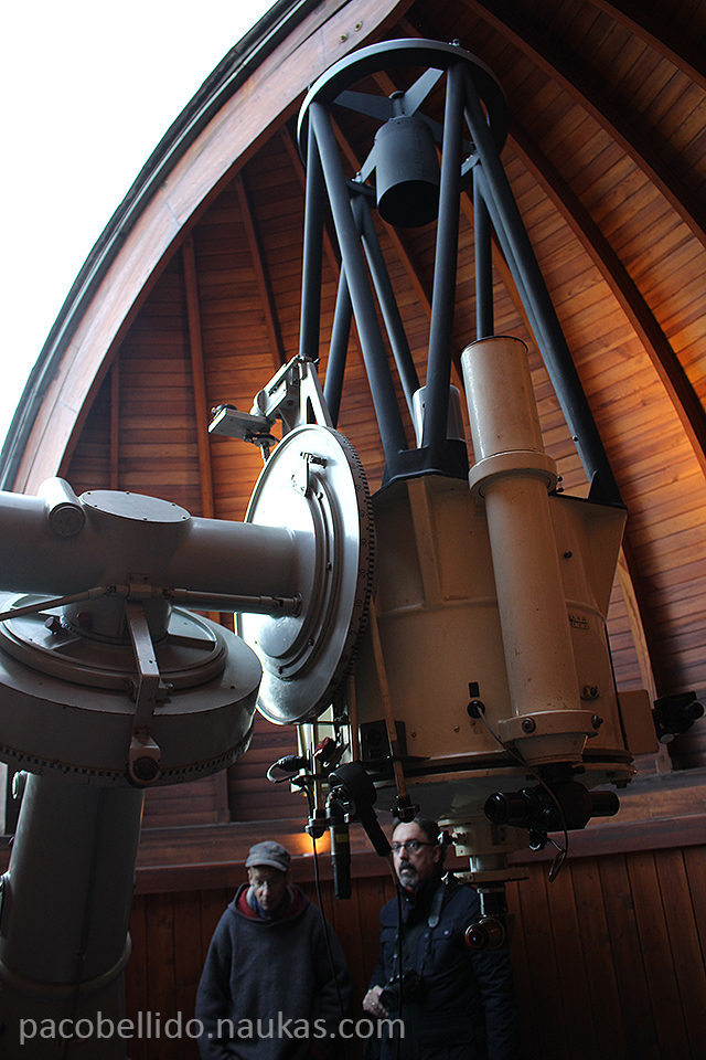 Otra vista del telescopio Cassegrain. Foto: © Lola Vázquez