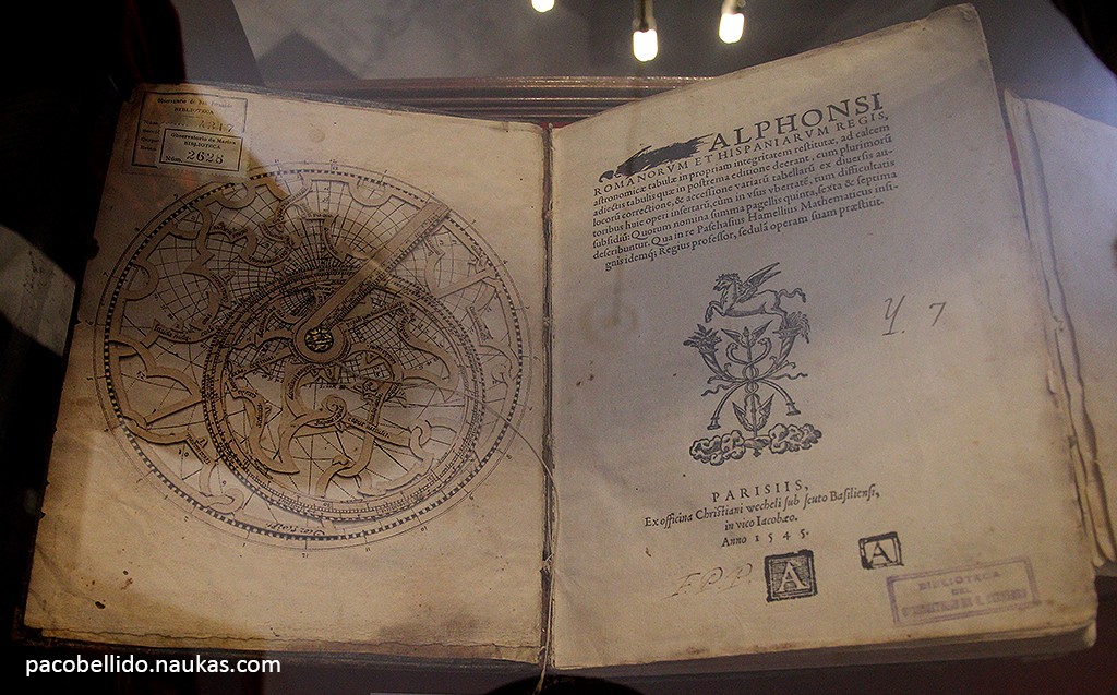 Tablas Astronómicas de Alfonso X el Sabio. Foto: © Paco Bellido