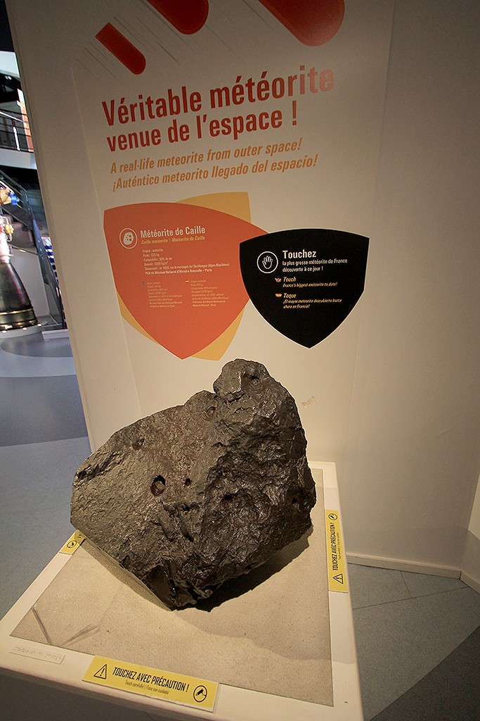 Meteorito Caille, descubierto en las montañas de Audibergue en 1630. Foto: © Lola Vázquez