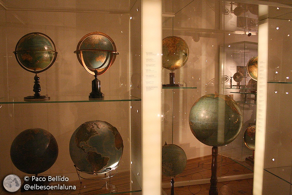 Globos del Globenmuseum de Viena. Foto: © Paco Bellido