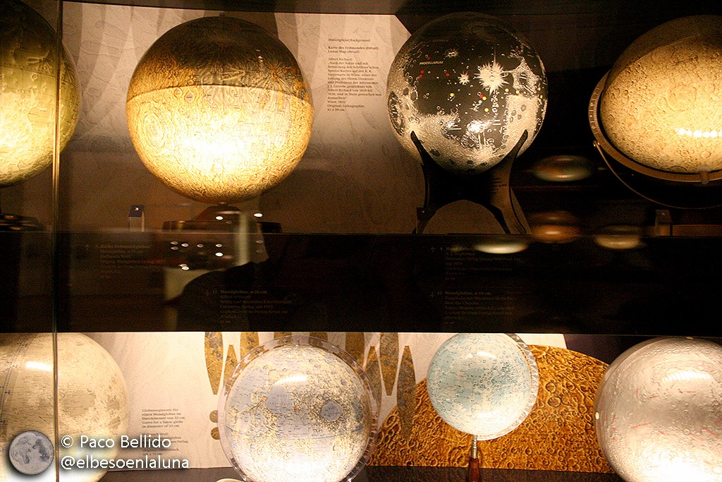 Colección de globos lunares. Foto: © Paco Bellido