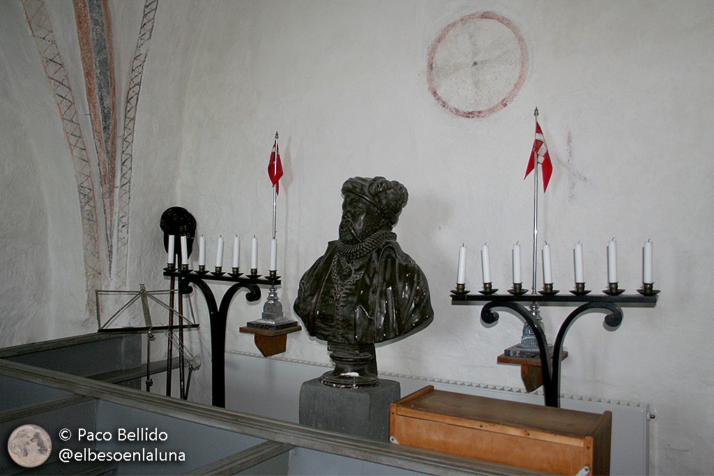 Busto de Tycho Brahe. Foto: Paco Bellido