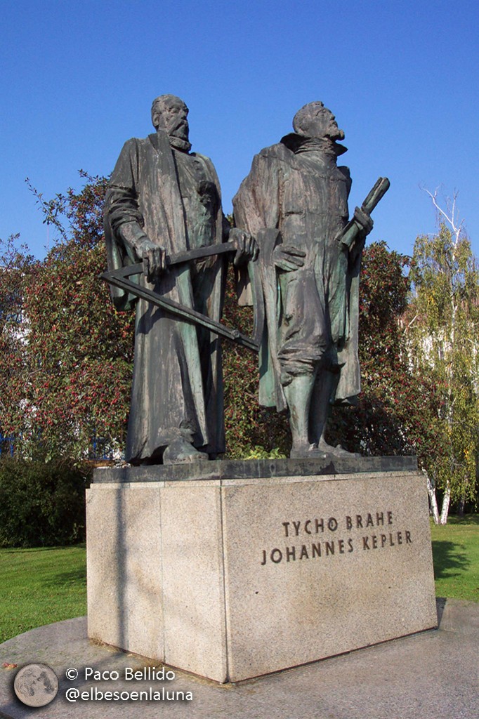 Tycho y Kepler en Praga. Foto: Paco Bellido