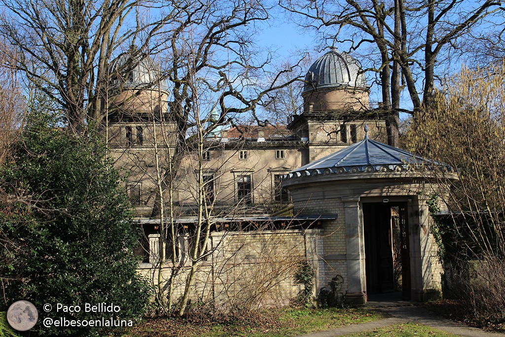 Cúpulas auxiliares del observatorio de Estrasburgo. Foto: Paco Bellido