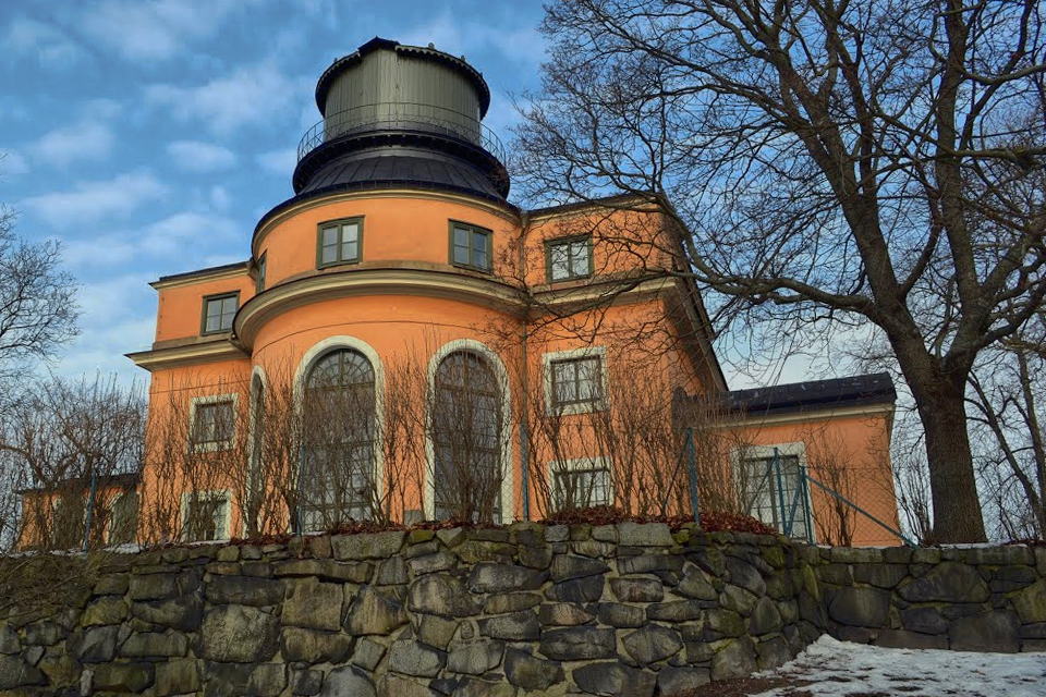 Vista exterior del Antiguo Observatorio de Estocolmo